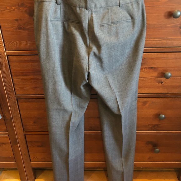 Ann Taylor Grey Pant Suit (blazer 6, pants 10) - Picture 6 of 7